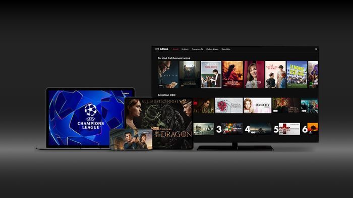 Tous les écrans : Champions League, House of the Dragon, Paris has fallen, app myCANAL